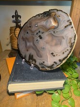 Load image into Gallery viewer, Large polished Natural Agate slice 12