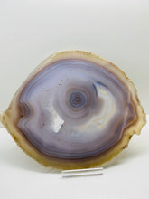 Load image into Gallery viewer, Large polished Natural Agate slice - cheese board, serving platter or display piece
