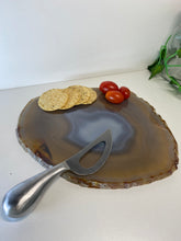 Load image into Gallery viewer, Large polished Natural Agate slice 4