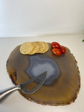 Load image into Gallery viewer, Large polished Natural Agate slice 4