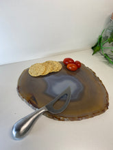 Load image into Gallery viewer, Large polished Natural Agate slice 4