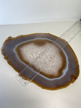 Load image into Gallery viewer, Large polished Natural Agate slice 5