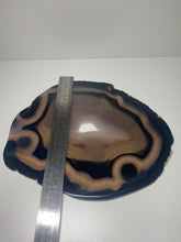 Load image into Gallery viewer, Large polished Natural Agate slice 8