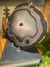 Load image into Gallery viewer, Large polished Natural Agate slice 8