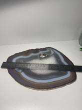 Load image into Gallery viewer, Large polished Natural Agate slice 9