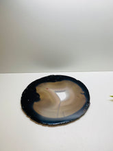 Load image into Gallery viewer, Large polished Natural Agate slice - cheese board, serving platter or display piece