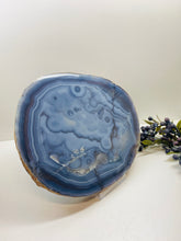 Load image into Gallery viewer, Large thick polished Natural Agate slice - cheese board, serving platter or display piece