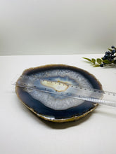 Load image into Gallery viewer, Large thick polished Natural Agate slice - cheese board, serving platter or display piece