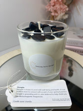 Load image into Gallery viewer, Medium Shungite natural soy Candle - Medium size (180g)