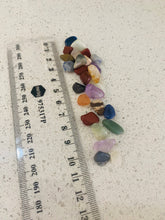 Load image into Gallery viewer, Medium Mixed tumbled stones natural soy Candle - Medium size (180g)