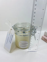 Load image into Gallery viewer, Medium Mixed tumbled stones infused natural soy Candle in a jar - Medium size (180g)