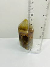 Load image into Gallery viewer, Natural Agate Druze tower - natural stone paper weight - home decor or unique office display