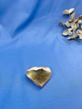 Load image into Gallery viewer, Natural Agate Geode heart with Quartz crystals inside