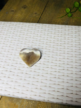 Load image into Gallery viewer, Natural Agate Geode heart with Quartz crystals inside