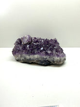 Load image into Gallery viewer, Amethyst Crystal on display stand - large piece with removable display stand