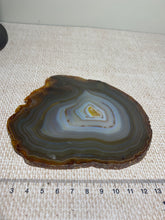Load image into Gallery viewer, Natural polished Agate Slice drink coasters - Set of 4 17