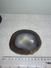 Load image into Gallery viewer, Natural polished Agate Slice drink coasters - Set of 4 20