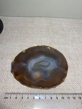 Load image into Gallery viewer, Natural polished Agate Slice drink coasters - Set of 4 20