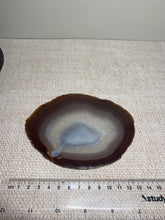 Load image into Gallery viewer, Natural polished Agate Slice drink coasters - Set of 4 21.