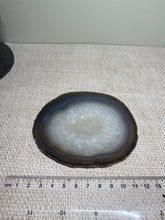Load image into Gallery viewer, Natural polished Agate Slice drink coasters - Set of 4 23