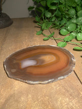 Load image into Gallery viewer, Natural polished Agate Slice drink coaster