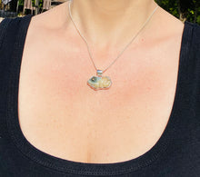 Load image into Gallery viewer, Ocean Jasper pendant set in sterling silver