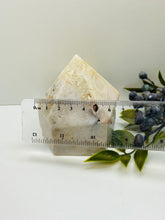 Load image into Gallery viewer, Pink Amethyst Crystal tower - paper weight or display piece