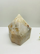 Load image into Gallery viewer, Pink Amethyst Crystal tower - paper weight or display piece