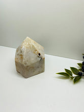 Load image into Gallery viewer, Pink Amethyst Crystal tower - paper weight or display piece