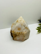 Load image into Gallery viewer, Pink Amethyst Crystal tower - paper weight or display piece