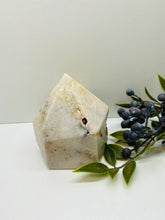 Load image into Gallery viewer, Pink Amethyst Crystal tower - paper weight or display piece