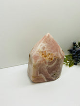 Load image into Gallery viewer, Pink Amethyst Crystal tower - paper weight or display piece