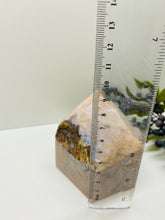 Load image into Gallery viewer, Pink Amethyst Crystal tower - paper weight or display piece