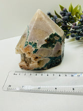 Load image into Gallery viewer, Pink Amethyst Crystal tower - paper weight or display piece