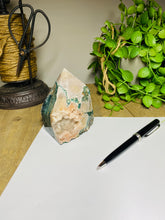 Load image into Gallery viewer, Pink Amethyst Crystal tower - paper weight or display piece