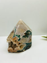 Load image into Gallery viewer, Pink Amethyst Crystal tower - paper weight or display piece