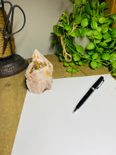 Load image into Gallery viewer, Pink Amethyst Crystal tower - paper weight or display piece