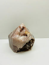 Load image into Gallery viewer, Pink Amethyst Crystal tower - paper weight or display piece