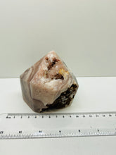 Load image into Gallery viewer, Pink Amethyst Crystal tower - paper weight or display piece