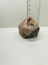 Load image into Gallery viewer, Pink Amethyst Crystal tower - paper weight or display piece