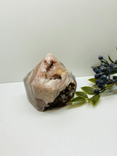 Load image into Gallery viewer, Pink Amethyst Crystal tower - paper weight or display piece