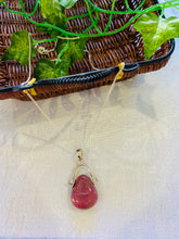 Load image into Gallery viewer, Rhondonite pendant set in sterling silver