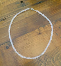 Load image into Gallery viewer, Rose Quartz bead necklace