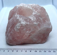 Load image into Gallery viewer, Rose Quartz Candle Holder
