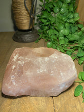 Load image into Gallery viewer, Rose Quartz Candle Holder