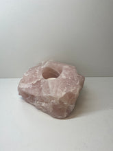 Load image into Gallery viewer, Rose Quartz tea light Candle Holder 65