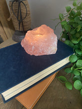 Load image into Gallery viewer, Rose Quartz tea light Candle Holder 70