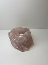 Load image into Gallery viewer, Rose Quartz tea light Candle Holder 70