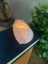 Load image into Gallery viewer, Rose Quartz tea light Candle Holder 75