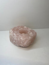 Load image into Gallery viewer, Rose Quartz tea light Candle Holder 80
